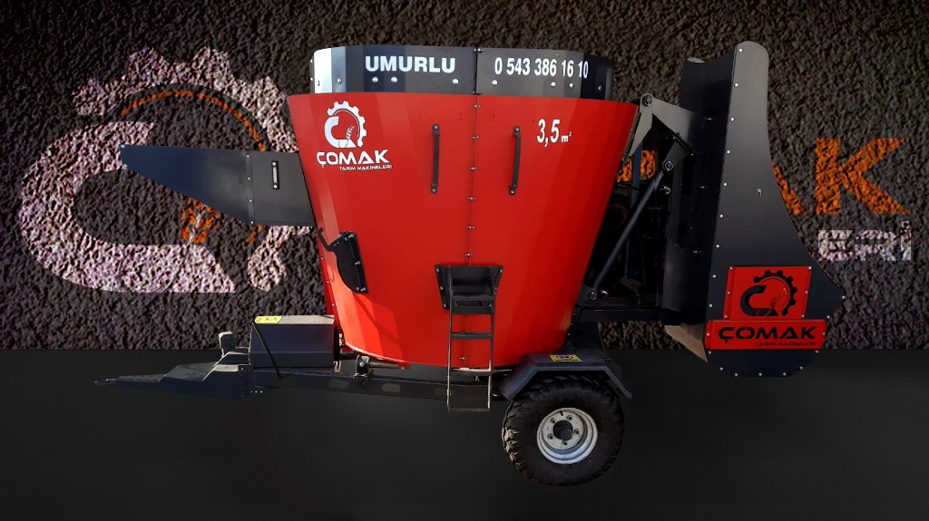 3.5მ3 საკვების შემრევი დანადგარი